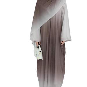 Nuevo Diseño Islámico Tradicional, Diseño de Abaya de Dubái para Mujer, Abaya Abierta para Mujer, Hecha en Pakistán - Product Image 6