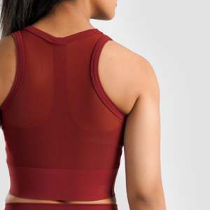 เสื้อกีฬาสีแดงร้อนแรงสำหรับผู้หญิง - Product Image 5