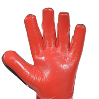 Guantes de Portero de Fútbol Personalizados NISHAN SPORTS, Cómodos, de Cuero, Unisex, con Palma Plana y Dedos Completos, Color Personalizable
