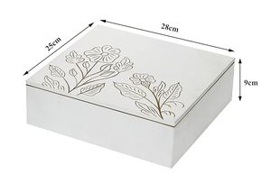 Caja de Joyería de Madera Artesanal de Lujo Personalizada con Compartimentos de Almacenamiento Seguros para Accesorios de Hogar Modernos - Product Image 3