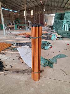 Manche de balai en eucalyptus recouvert de PVC à grain de bois - Noyau écologique, haute résistance, qualité d'exportation - Product Image 5