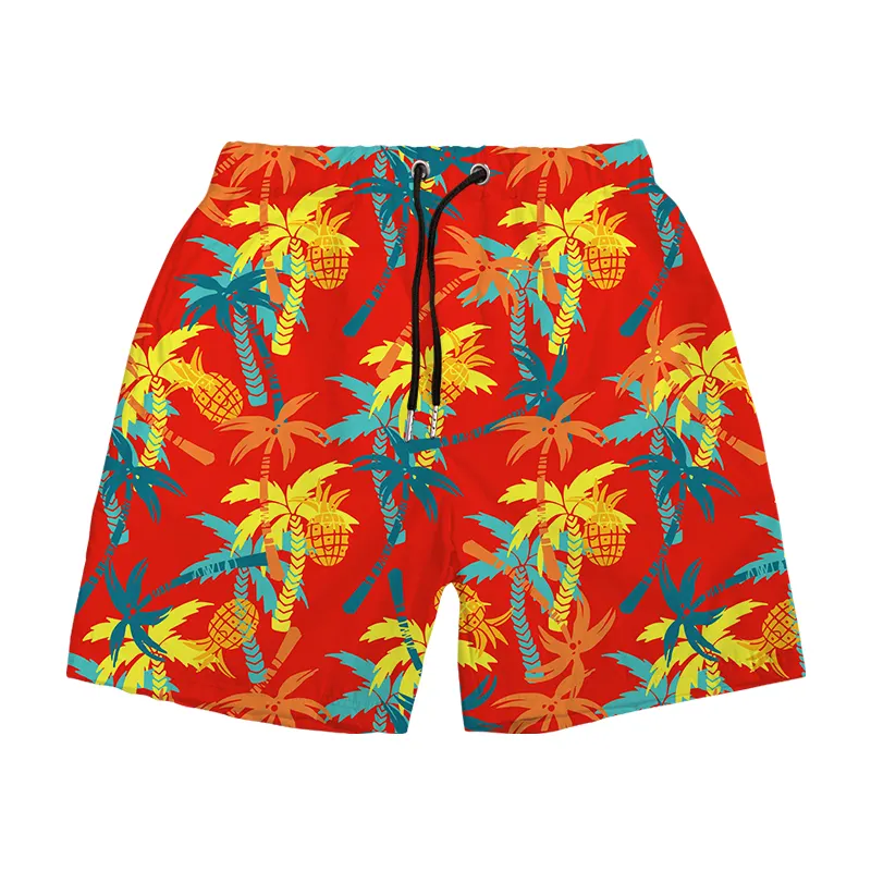 Sublimation Printed Swimming Swimwear With Logo Mens Swim Wear Fitness Custom Boardshorts Beach Shorts Swim Trunks For Men