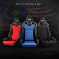 Siège auto en tissu Speedster OEM haute performance avec look sport inclinable réglable et expérience de course