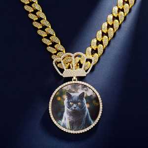 <b>Locket</b> Pendant Necklace Openable Photo Jewelry Personalized Gift - Product Image 2