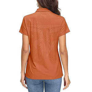 เสื้อยืดลำลองผู้หญิง ผ้าฝ้าย 100% ระบายอากาศ แห้งเร็ว สำหรับฤดูร้อน พร้อมโลโก้สั่งทำได้ - Product Image 3