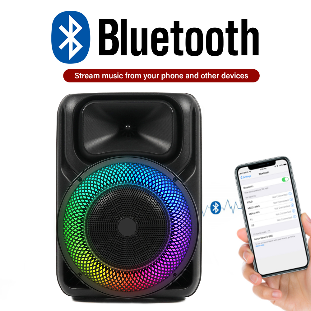 Good Karaoke Sound System FM Radio Bluetooth Outdoor Indoor Party Speaker Portable Speaker · image 4