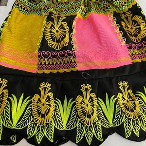 กระโปรงปักลายเอวสูงสำหรับผู้หญิงกระโปรงผ้าฝ้ายปักสไตล์ใหม่ - Product Image 2