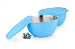 Stainless Steel Bowl with Lid Eco-Friendly Modern Luxury Design for Kitchen Home Hotel Restaurants Fresh Keeping Food Container - Product Image 5