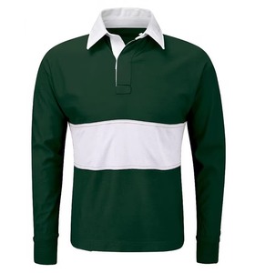 Jersey de Rugby Personalizado de Manga Larga, Tejido Sólido de 240g, Transpirable, de Secado Rápido, Antibacterial, Anti-UV, con Estampado para Equipos - Product Image 2
