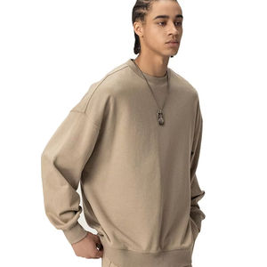 Sudadera de gran tamaño de peso pesado, jersey de invierno de lana cálida para hombres, logotipo personalizado, suministro OEM de fábrica - Product Image 1