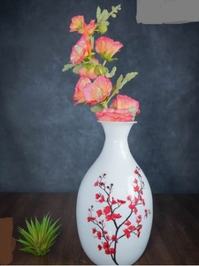 Vendedor recomendado diseño indio Metal cobre martillado inferior piso Mesa florero negro cobre hogar interior al aire libre bodas - Product Image 3