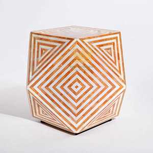 โต๊ะกาแฟไข่มุกแฮนด์เมดสไตล์เวียดนามที่ทันสมัยโต๊ะไม้อเนกประสงค์สำหรับห้องนั่งเล่นของตกแต่งโรงแรม - Product Image 5