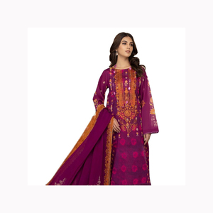 2024 última llegada pesado Georgette bordado piedra trabajo indio paquistaní vestido de boda Salwar Kameez Dupatta traje hecho - Product Image 3