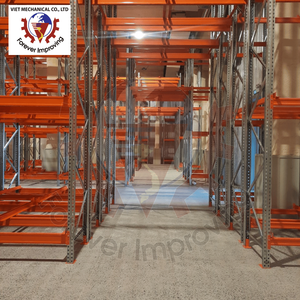 Étagère à palettes à double profondeur pour entrepôts à forte densité, centres logistiques et installations de distribution - Product Image 3