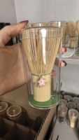 Fouet à matcha en bambou avec logo personnalisé, 80/100/120 dents, fouet à matcha traditionnel japonais Chasen - Fouet en bambou japonais authentique