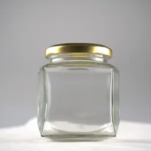 麻省理工学院六角蜜罐玻璃食品储存包装