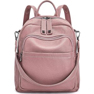 High Quality <b>Ladies</b> Leather <b>Backpack</b> Genuine Cowhide Material Modern Fashion <b>Bag</b> For Everyday Wear - Product Image 6