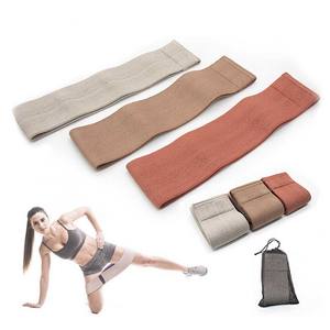 Bandes de résistance personnalisées pour la Gym, cercle de hanches avec un Design doux et antidérapant pour bande de hanche - Product Image 6