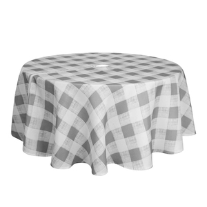 Custom Fancy 100% Linen <b>Tablecloth</b> High Quality <b>Embroidered</b> White for Weddings Parties Banquets Many Sizes Available Outdoor Use - Product Image 3