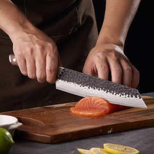 มีดดามัสกัสปลอมสำหรับเชฟในครัวผลิตภัณฑ์แบบมืออาชีพ - Product Image 3