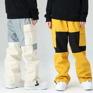 Pantalons de ski pour hommes fabriqués sur mesure à prix d'usine, pantalons de ski pour hommes personnalisés professionnels pour la saison hivernale en plein air - Product Image 3