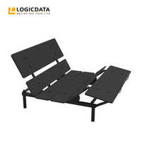 Sommier de lit électrique intelligent réglable, taille simple, montage facile avec moteur JieCang pour chambre à coucher