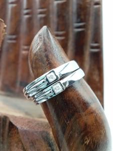 Bague tendance hip hop en or 10K 18K pour homme Bague de luxe en or 10K 18K pour anniversaire de mariage - Product Image 6