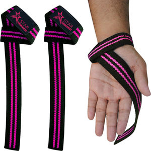 Correas de elevación de algodón ligeras de alta calidad, superventas, empuñaduras de mano al por mayor con logotipo personalizado - Product Image 6