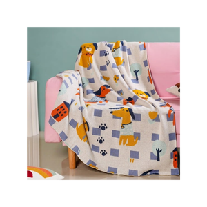 Jeté de canapé-lit en diamant tissé à la main 70x90 pouces avec pompons, tissé à la main, marque indienne, idéal pour les acheteurs recherchant une décoration haut de gamme naturelle et artisanale - Product Image 5