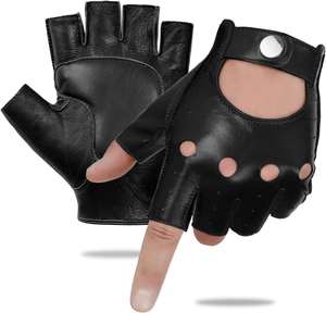 Guantes de fitness de cuero de alta calidad para deportes Diseño transpirable para levantamiento de pesas Culturismo Ciclismo Uso en el gimnasio - Product Image 1