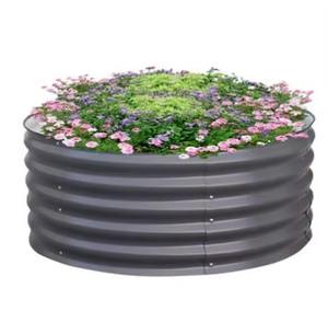 Jardinières en métal de forme ronde fabriquées à la main pots et jardinières jardinage fait à la main à vendre nouveauté - Product Image 2