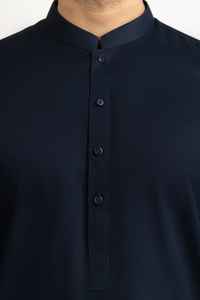 Shalwar Kameez sur mesure de haute qualité à séchage rapide pour hommes, costume pakistanais afghan vierge, robe de fête et de mariage, robes deux pièces - Product Image 3