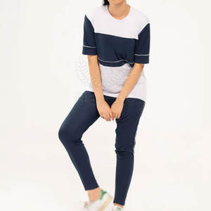 Chándal de verano de moda para mujer para estilo Chándal de verano de algodón para mujer para correr - Product Image 2