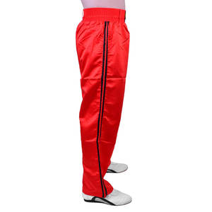 Servicio OEM personalizado Último diseño Color sólido Hombres Kickboxing Pantalones Mejor calidad 100% Poliéster Hombres Kickboxing Pantalones - Product Image 2