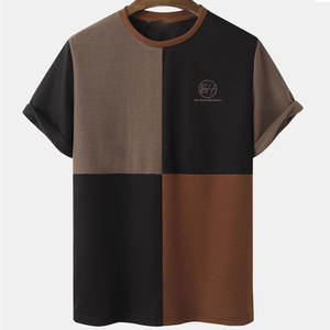 T-shirt en coton 100% de style tendance et de nouvelle conception, vêtements de rue, logo imprimé personnalisé, coupe ample, prix de gros, t-shirt pour hommes - Product Image 1