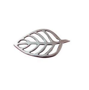 Salvamanteles redondo de aluminio de diseño único en color negro para mesa de comedor Pan & Hotpot salvamanteles de protección contra daños por calor - Product Image 6