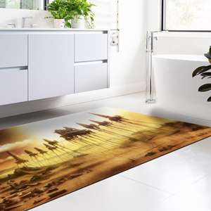 Alfombra Surrealista de Elefantes de Salvador Dalí, Alfombra Impresa, Regalo de Inauguración, Decoración de Salón, Alfombra Suave No Tejida - Product Image 3