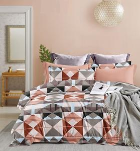 Sábana plana con estampado de tamaño King Venti resistente a la decoloración con 2 fundas de almohada, Juego de 3 uds, ropa de cama suave y cómoda - Product Image 4