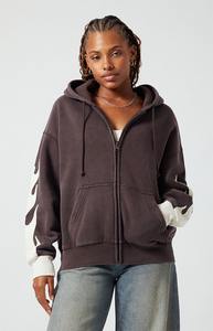 Ensembles de sweats à capuche zippés pour femmes, manches longues, nouvelle mode, ensemble personnalisé en 2 pièces pour femmes, fabricant d'ensembles pour femmes, entraînement - Product Image 3