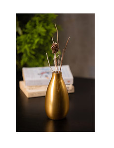 Ensemble de 4 vases à fleurs modernes en laiton faits à la main en métal décoration de table en gros du fabricant exportateur matériau en aluminium - Product Image 6