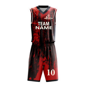 Uniforme de basket-ball personnalisé par sublimation, logo d'équipe, respirant, séchage rapide, vêtements de basket-ball pour garçons - Product Image 6