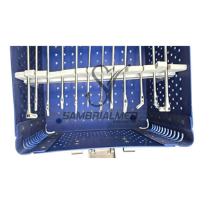 Nội soi khớp kẹp 12-mảnh Bộ đầu gối phẫu thuật Hướng dẫn sử dụng chỉnh hình dụng cụ phẫu thuật y tế cấp thép không gỉ - Product Image 3