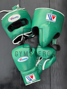 Winning New Arrival 3-Piece Professional Full Finger Leather <b>Boxing</b> <b>Gloves</b> Training Adjustable Wrist Strap Lace-Up Closure - Product Image 6