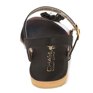 รองเท้าแตะแฟนซีสำหรับเด็กผู้หญิง (S-253) - สีดำ - Product Image 4