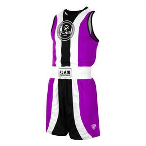 Nuevo precio al por mayor, ropa deportiva de Kickboxing, conjuntos de entrenamiento, camisetas de boxeo con chaleco impreso Digital, pantalones cortos, conjunto de camisetas de combate - Product Image 1