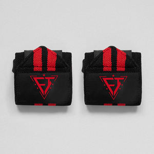 Elastic Compression Custom Logo <b>Wrist</b> Wraps <b>Thumb</b> Loop Design Heavy Strength <b>Wrist</b> Wrap Weightlifting Gym Workout <b>Wrist</b> <b>Support</b> - Product Image 1