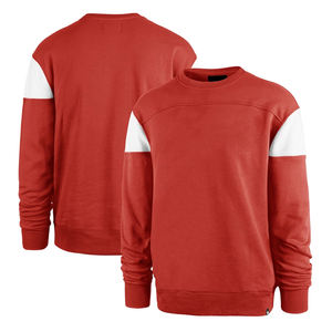 Sudadera de Manga Larga para Hombre, Talla Grande, Otoño, Color Sólido, Algodón y Poliéster, Ropa Casual para Adultos, Bordado Shanell - Product Image 4