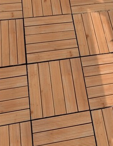 Baldosas de Madera para Exteriores Antideslizantes con Acabado Cepillado - Product Image 5