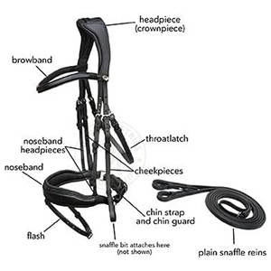 Équipement d'équitation souple réglable Halter Horse Bridle Design personnalisé Horse Bridle - Product Image 2