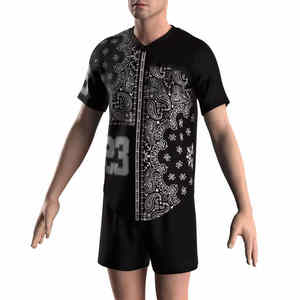 Uniforme de Béisbol Deportivo de Poliéster con Estampado por Transferencia Térmica para Equipos de Béisbol de Adultos, Personalizable, Tallas Grandes para Hombres y Mujeres, Sóftbol - Product Image 5